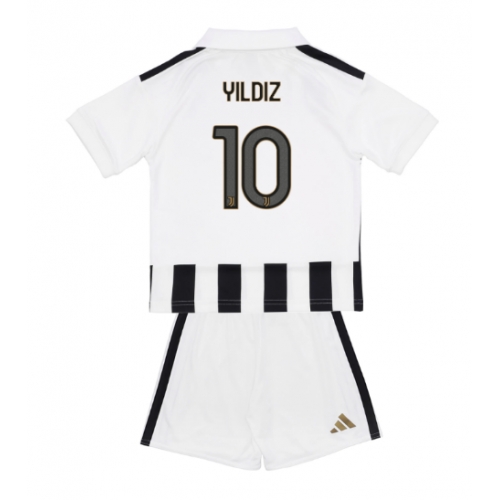 Juventus Kenan Yildiz #10 Maglia Gara Casa Repliche 2026-27 Bambino Maniche Corte Juventus Kenan Yildiz #10 Maglia Gara Casa Repliche 2026-27 Bambino Maniche Corte